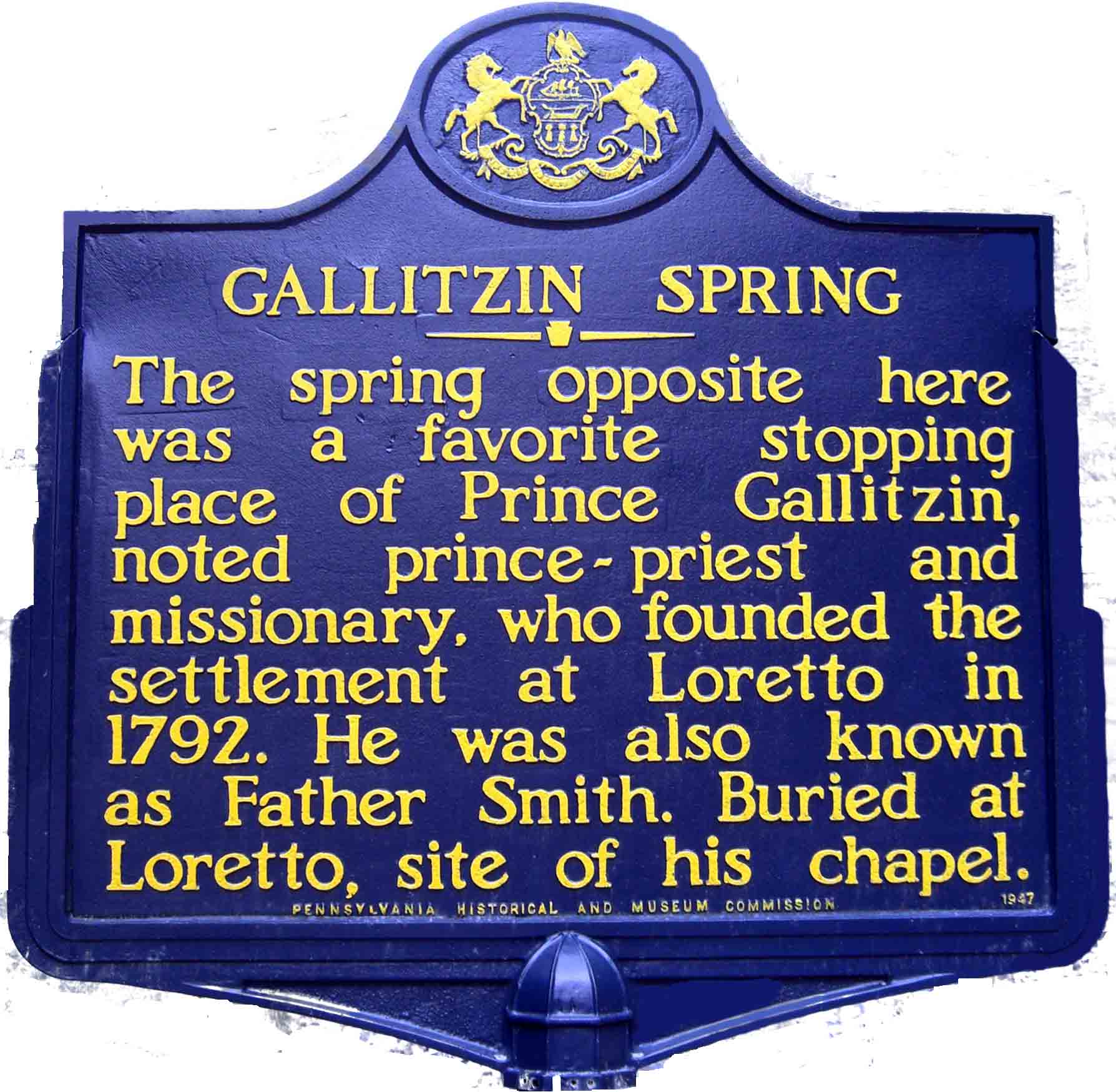 Prince Gallitzin Spring